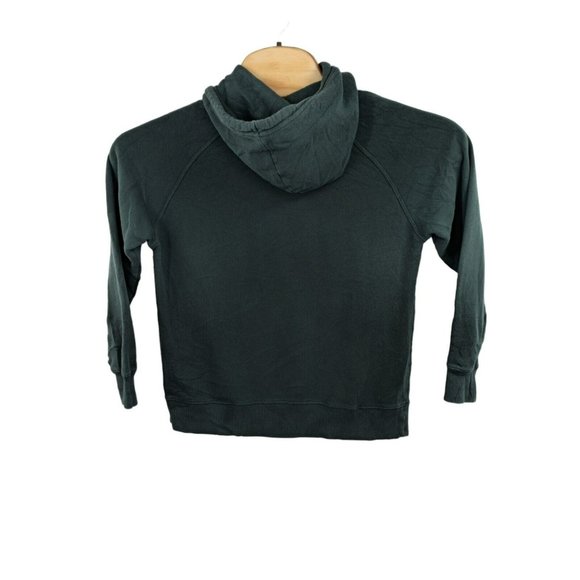 The North Face Hoodie Women's Medium Green Half Dome Logo Sweatshirt Pullover - Picture 2 of 9